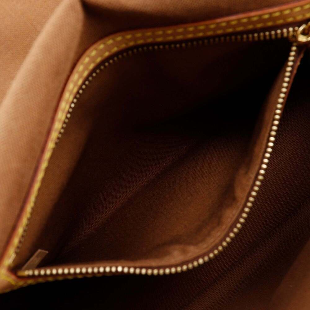 LOUIS VUITTON Authentic Brown Monogram Canvas Mini Looping Shoulder Bag - Picture 8 of 16